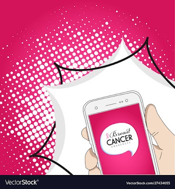 Breast cancer awareness banner 06 vector image