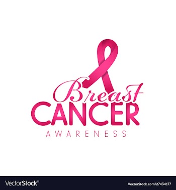 Breast cancer awareness banner 09 vector image