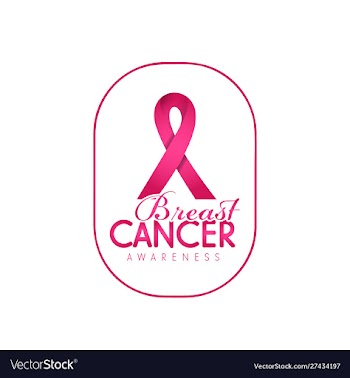 Breast cancer awareness banner 10 vector image