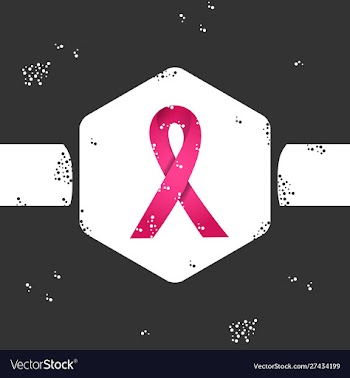 Breast cancer awareness banner 11 vector image
