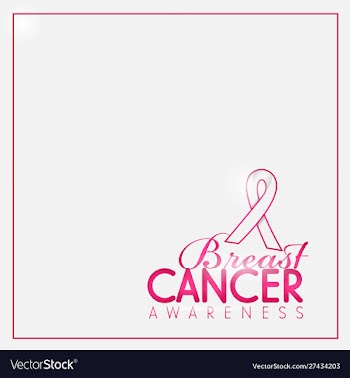 Breast cancer awareness banner 13 vector image