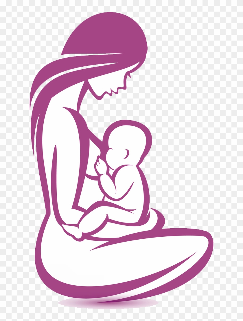 Breastfeeding Breast Milk Clip Art - Breastfeeding Mother Vector