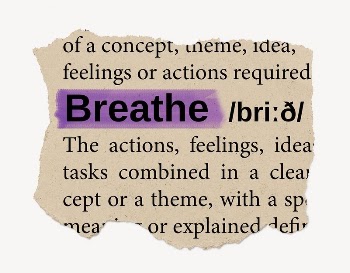 Breathe ripped dictionary, editable word | Free PSD - rawpixel