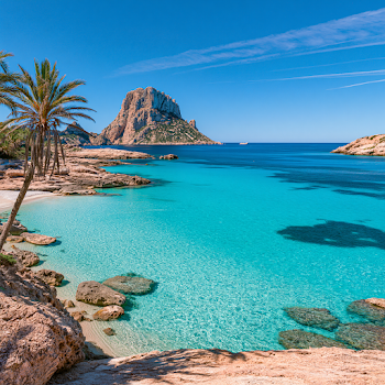 Breathtaking Ibiza Beach Landscape