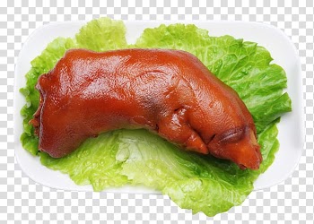 Bresaola Domestic pig Red cooking German cuisine, Halogen trotters child transparent background PNG clipart