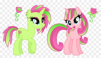 Briar Rose And Ivy Rose By Osipush - Mlp Ivy Rose