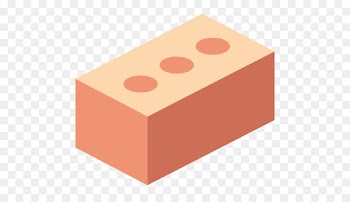 Brick, Brickwork, Construction, Orange PNG