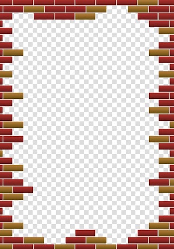 Brick wall frame , Brick Wall Icon, Brick Brick transparent background PNG clipart