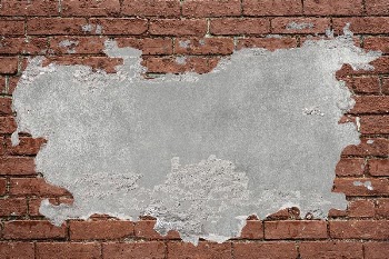 Brick wall graphic, orange crack | Free Photo - rawpixel