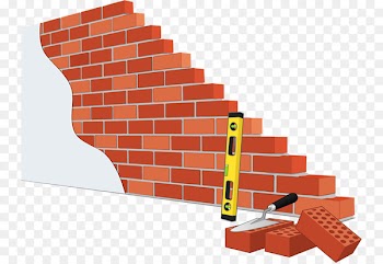 Bricklayer Photography Royalty-free Illustration - Hand-painted brick 