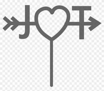 Bride &amp; Groom Initials Wedding Cake Topper - Heart