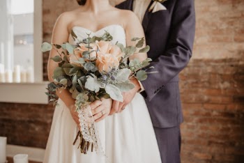Bride and Groom (Without Faces)