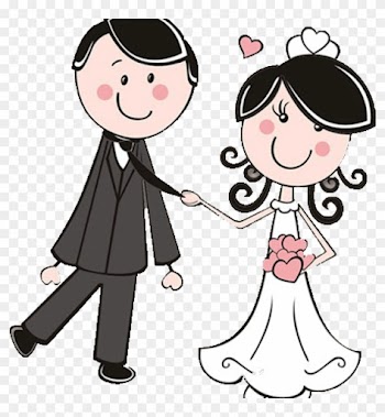 Bride Clipart Dibujos Clipart Digi Stamps Wedding Novios - Bride And Groom Clipart
