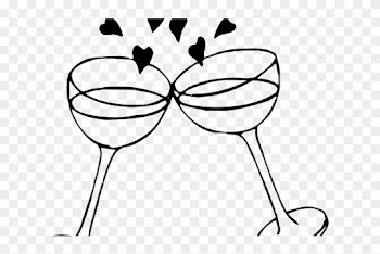 Bride Clipart Reception - Black And White Wedding Clipart