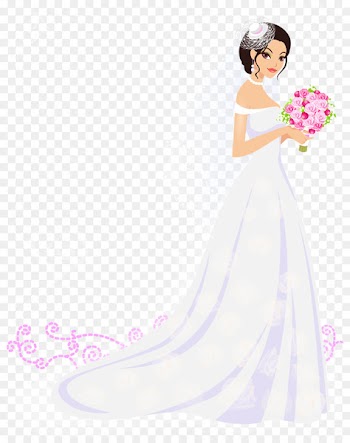 Bride Contemporary Western wedding dress Flower - Vector Bride 