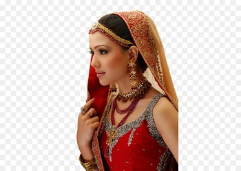 Bride Indian wedding clothes Wedding dress Make-up artist - bride 