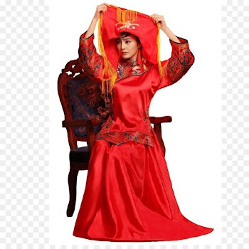 Bride Wedding dress Costume drama Robe Image - make bed 
