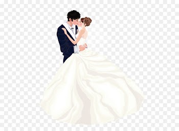 Bride Wedding dress Marriage couple - Wear wedding couple kissing 
