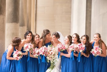 Bride With Bridesmaids