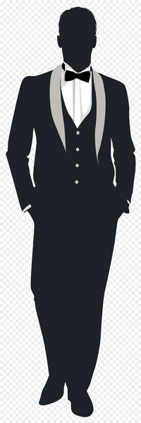 Bridegroom Silhouette Clip art - groom 