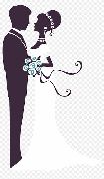 Bridegroom Silhouette Marriage - Wedding