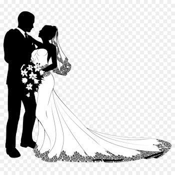 Bridegroom Wedding Clip art - bride groom 