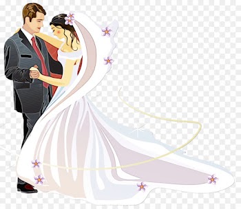 Bridegroom, Wedding, Drawing, Gown, Bride PNG