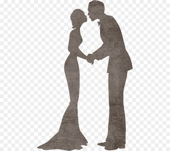 Bridegroom Wedding invitation Kiss - spatial 