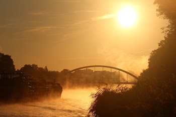 bridge across body of water