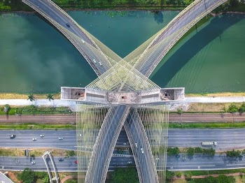 bridge aerial photography