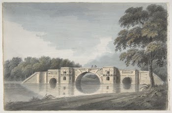 Bridge at Blenheim Palace (recto); | Free Photo - rawpixel