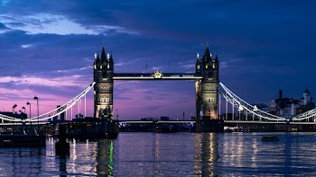 Bridge During Golden Hour