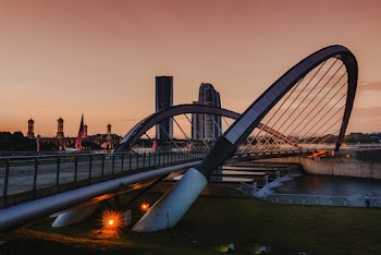 Bridge Near Building