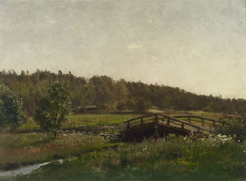 Bridge over a brook, 1882 | Free Photo - rawpixel