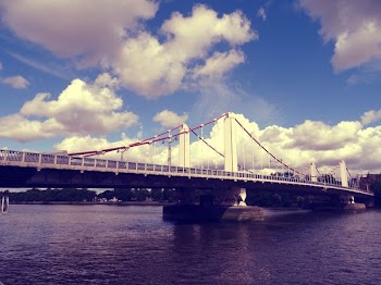 Bridge Under White Clouds