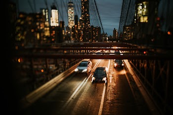 Bridge With Cars Travelling