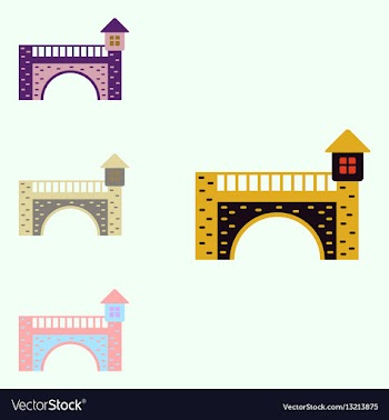 Bridges vector image