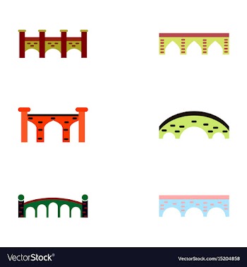 Bridges vector image