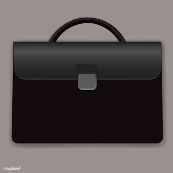 Briefcase business bag vector icon | Free stock vector - 389874