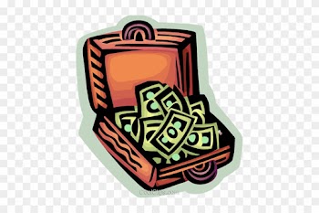 Briefcase Full Of Money Royalty Free Vector Clip Art - Briefcase Full Of Money Royalty Free Vector Clip Art