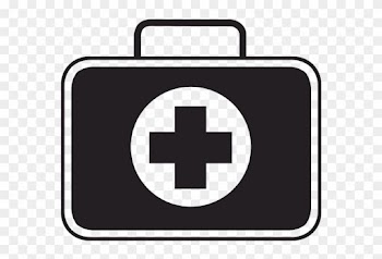 Briefcase With Medical Sign - Certificate Symbol