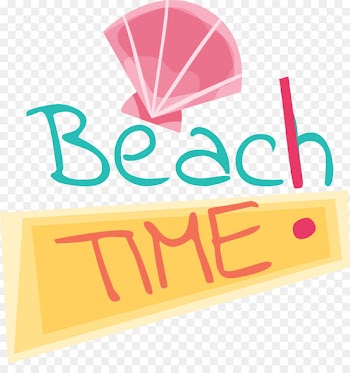Brig Beach Hotel - summer beach party label 