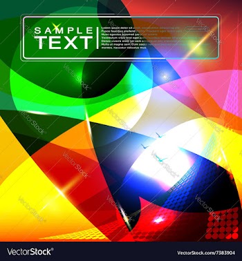 Bright abstract background vector image