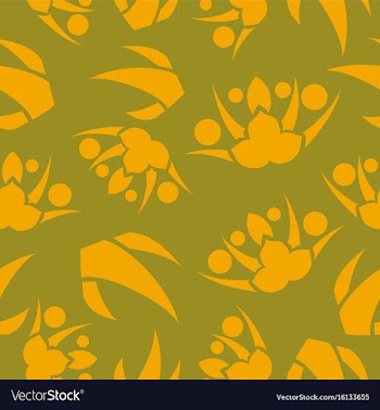 Bright abstract pattern vector image