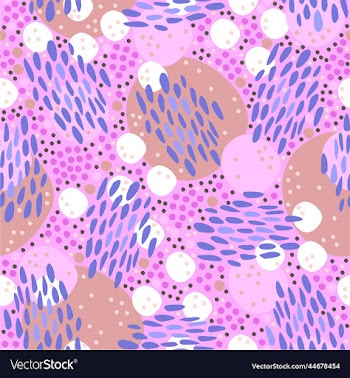 bright abstract seamless pattern on pink