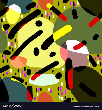 bright abstract seamless pattern with various