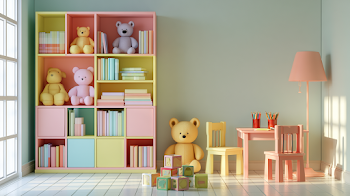 Bright and Cheerful Children’s Playroom