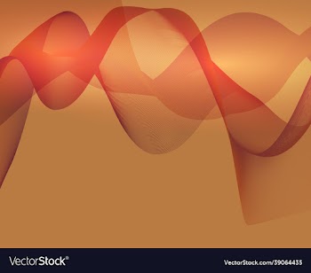 bright background smoke wave