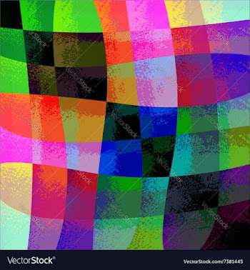 Bright blue abstract background vector image