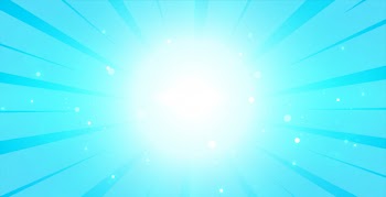 Bright blue glowing background with lcenter light Free Vector